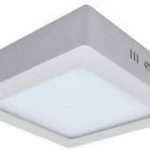 Plafon Led 12w quadrado sobrepor branco frio