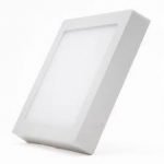 Plafon Led 18w Sobrepor Teto Quadrado Branco Frio
