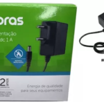 Fonte De Alimentação 12v 1a Ac/dc Ef-1201 L Intelbrás