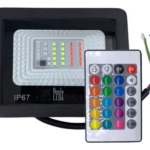 Refletor 50W De Led Rgb Bilvolt Com Controle